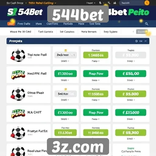 Comparativo de bônus e promoções do 544bet